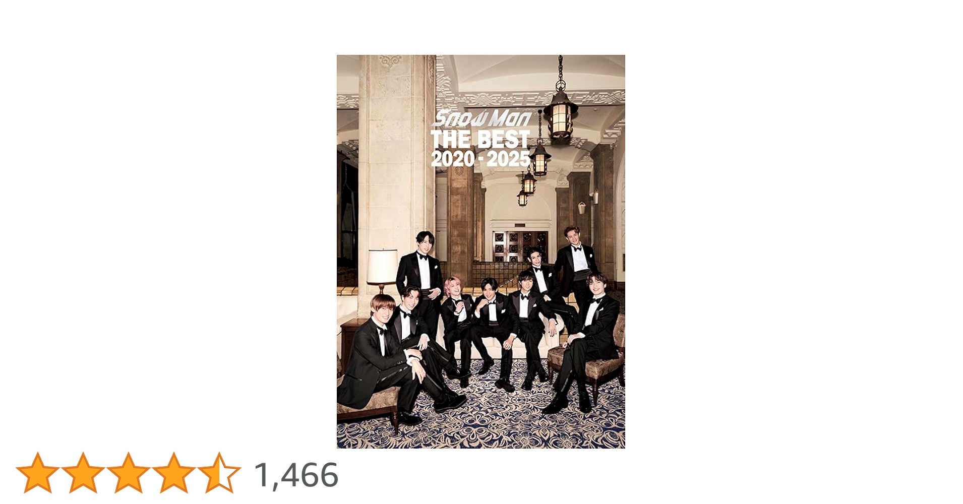 Amazon.co.jp: Snow Man『THE BEST 2020 - 2025』(AL2枚組+DVD2枚組